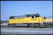 MP GP38-2 2166 (31.10.1986, Ft. Worth)