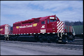 NCRC SD38-2M 2002 (28.03.2008, Council Bluffs, IA)
