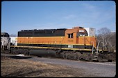 NREX SD40-2 7223 (18.12.2011, Bethlehem, PA)