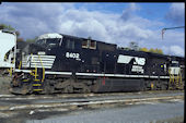 NS C40-8W 8402 (22.10.2010, Enola, PA)