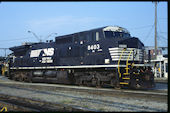 NS C40-8W 8403 (22.09.2010, Chattanooga, TN)