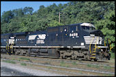NS C40-8W 8458 (17.08.2011, Enola, PA)