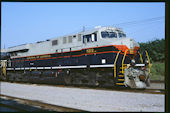 NS ES44AC 8101:2 (27.05.2012, Knoxville, TN, (Central of Georgia Heritage))