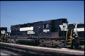 NS SD40-2 3204 (11.10.1998, Savannah, GA)