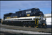 NS SD70ACe 1065 (04.06.2012, Conway, PA, (Savannah&Atlanta Heritage))