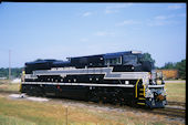 NS SD70ACe 1066 (04.07.2012, Spencer, NC, (NYC heritage))
