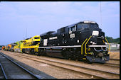 NS SD70ACe 1073 (01.07.2012, Linwood, NC, (PC heritage))