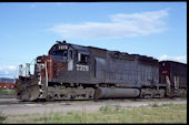 SP SD40E 7378 (17.08.1997, Council Bluffs, IA)