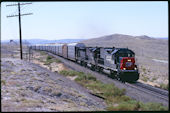 SP SD40T-2 8312 (03.06.1996, Thompson Hill, UT)
