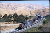 SP SD40T-2 8377 (06.10.1996, Caliente, CA)