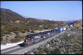 SP SD40T-2 8492 (04.07.1997, Cajon 471, CA)
