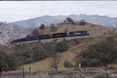 SP SD45T-2 9256 (17.04.1994, Tehachapi Loop, CA)