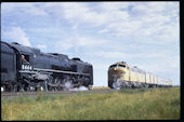 UP 4-8-4 FEF-3 8444 (12.09.1970, Snyder, CO, (Kreuzung mit E9A 912))