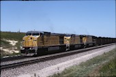UP C40-8W 9409 (10.06.1996, Bill, WY)