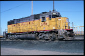 UP GP38-2  686:2 (12.03.2004, Stockton, CA)