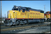 UP GP38-2  809:2 (02.03.2003, Stockton, CA)