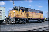 UP GP38-2  839:2 (01.03.2003, Sacramento, CA)