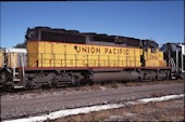UP SD40-2 3661 (29.09.2005, Milford, UT)