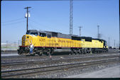 UP SD60M 6305 (07.06.1996, Salt Lake City, UT, mit CNW SD60 8020)