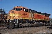 WTNN B40-8W  580 (27.09.2011, Jackson, TN)